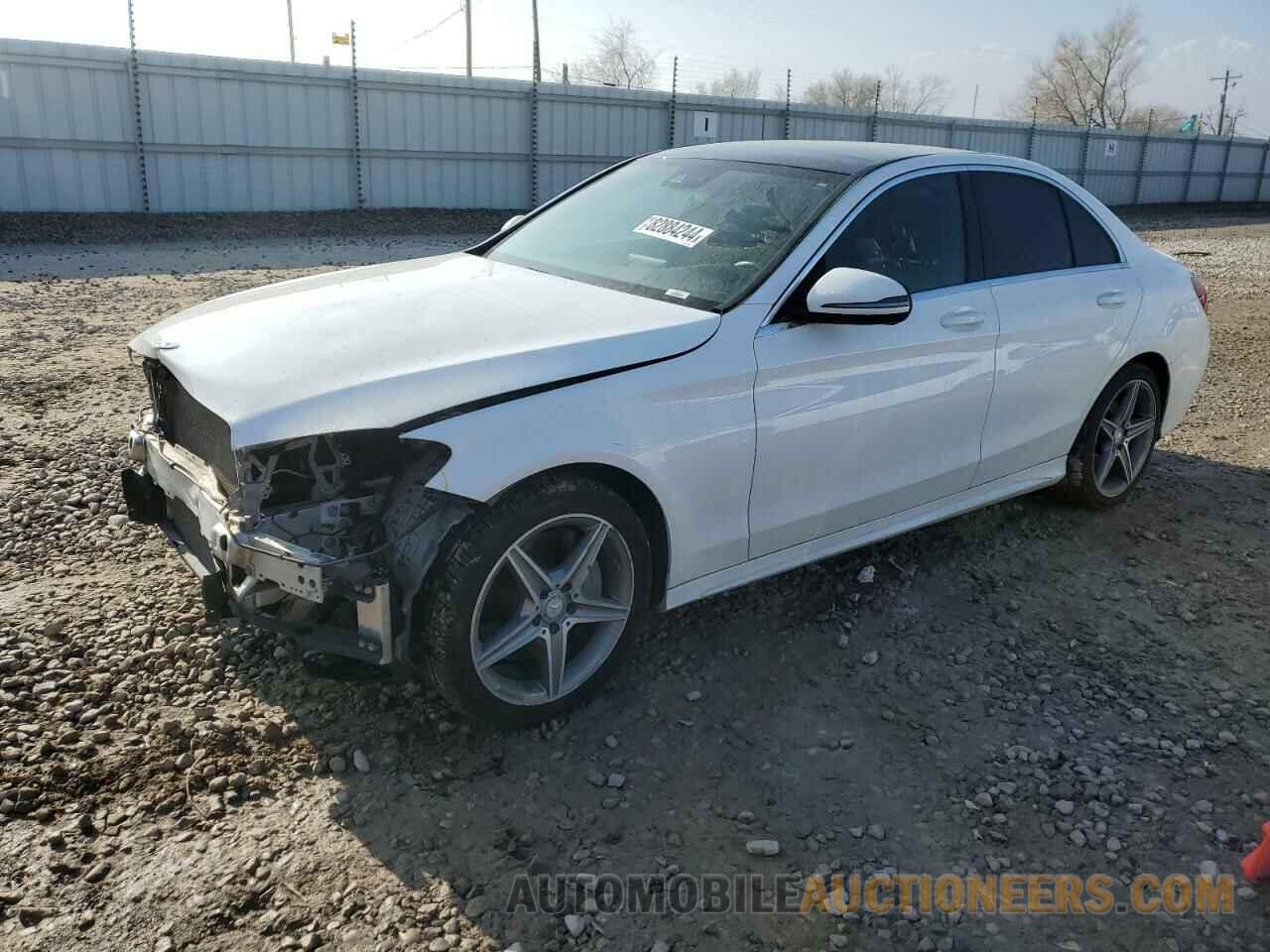 55SWF4KB5HU202276 MERCEDES-BENZ C-CLASS 2017