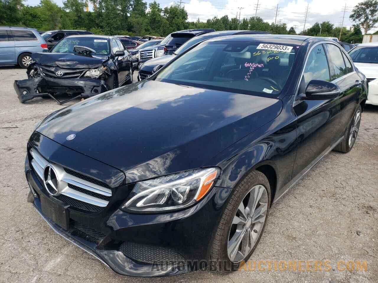 55SWF4KB5HU203850 MERCEDES-BENZ C-CLASS 2017