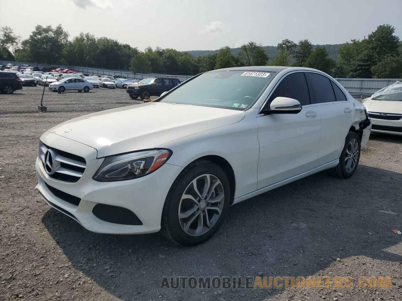 55SWF4KB5HU204738 MERCEDES-BENZ C-CLASS 2017