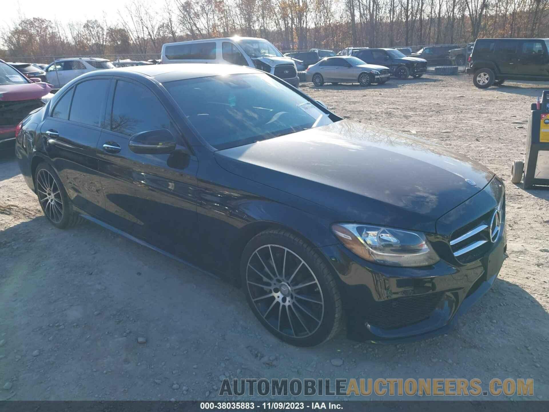 55SWF4KB5HU207722 MERCEDES-BENZ C-CLASS 2017