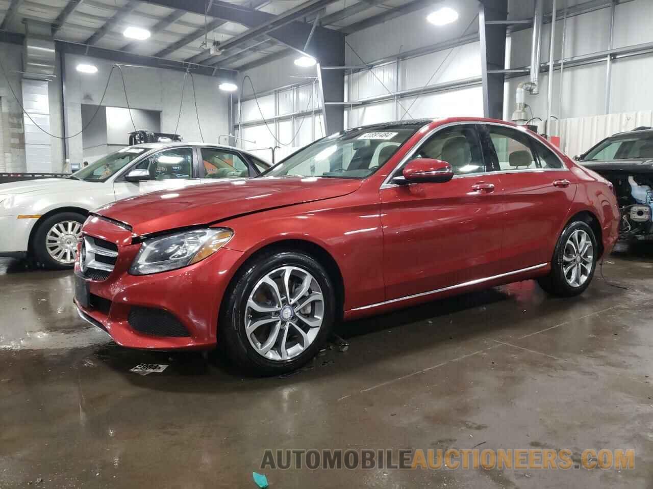 55SWF4KB5HU209499 MERCEDES-BENZ C-CLASS 2017