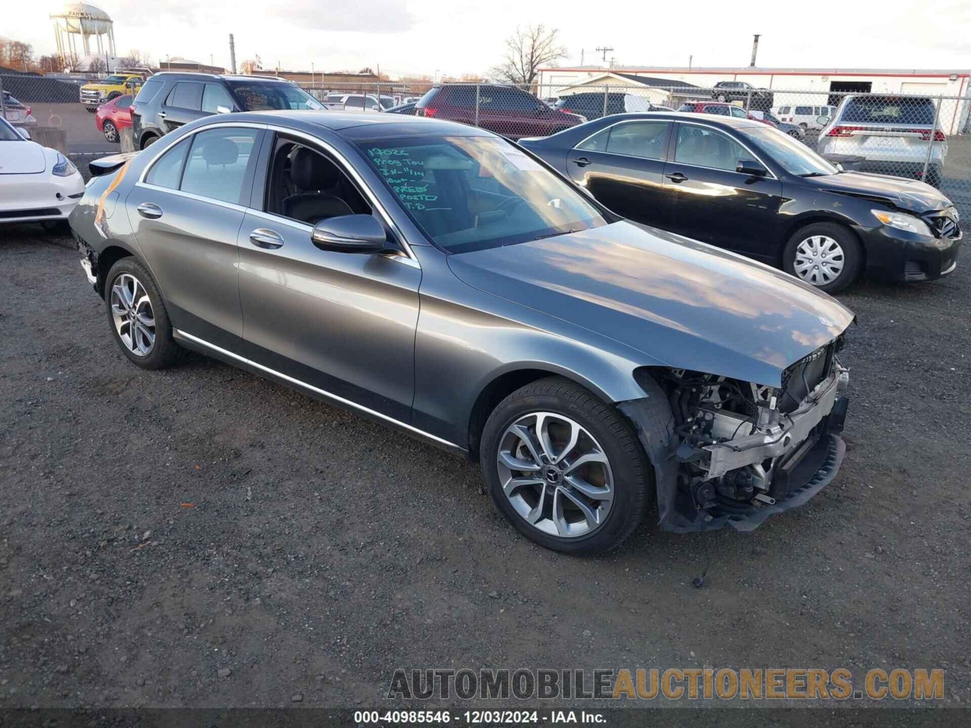 55SWF4KB5HU229509 MERCEDES-BENZ C 300 2017