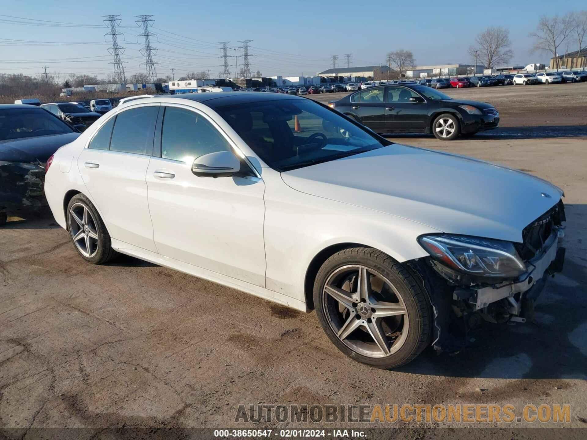 55SWF4KB5HU233589 MERCEDES-BENZ C-CLASS 2017