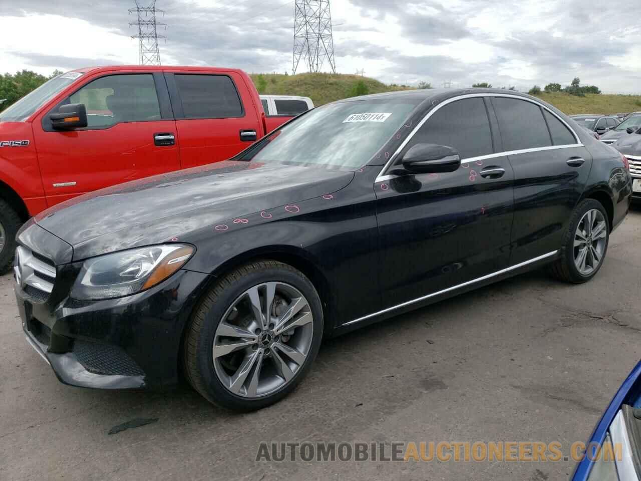 55SWF4KB5JU238491 MERCEDES-BENZ C-CLASS 2018