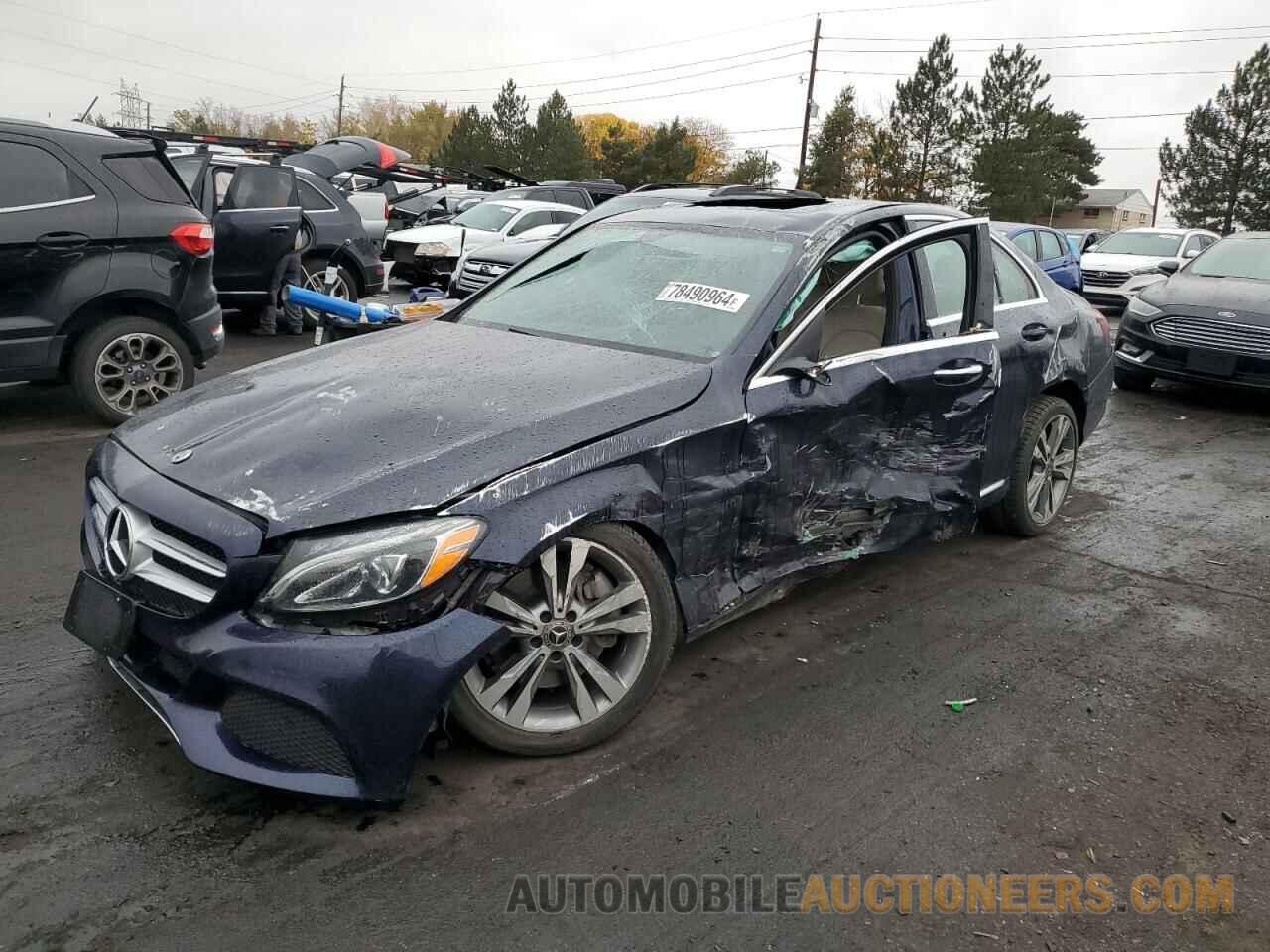 55SWF4KB5JU239768 MERCEDES-BENZ C-CLASS 2018