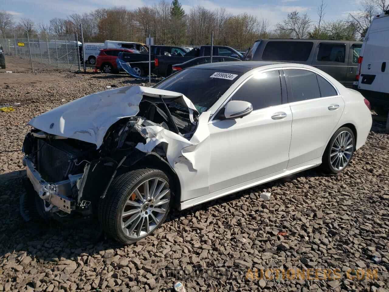 55SWF4KB5JU245117 MERCEDES-BENZ C-CLASS 2018