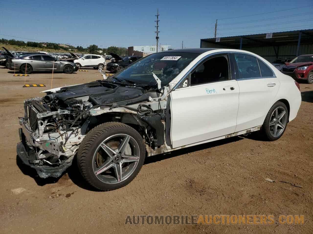 55SWF4KB5JU250592 MERCEDES-BENZ C-CLASS 2018