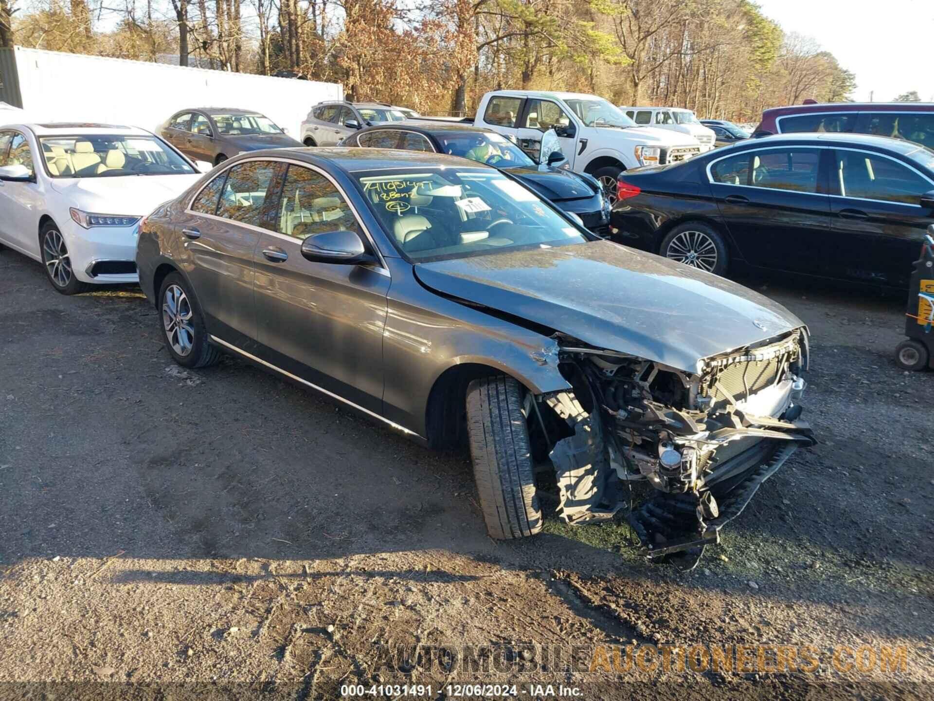 55SWF4KB5JU256649 MERCEDES-BENZ C 300 2018