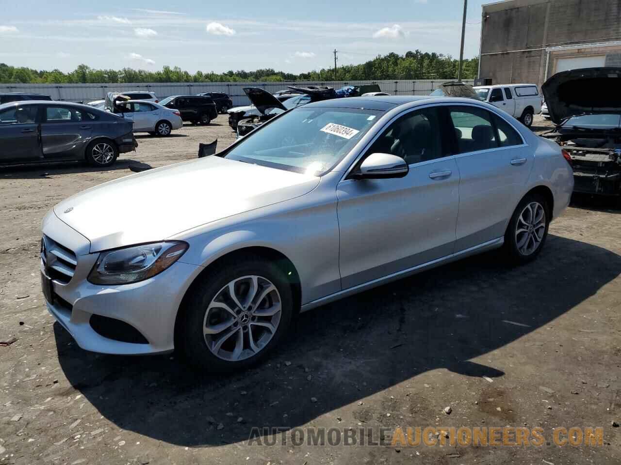 55SWF4KB5JU260667 MERCEDES-BENZ C-CLASS 2018