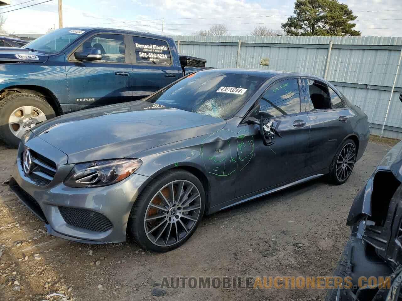 55SWF4KB5JU266937 MERCEDES-BENZ C-CLASS 2018