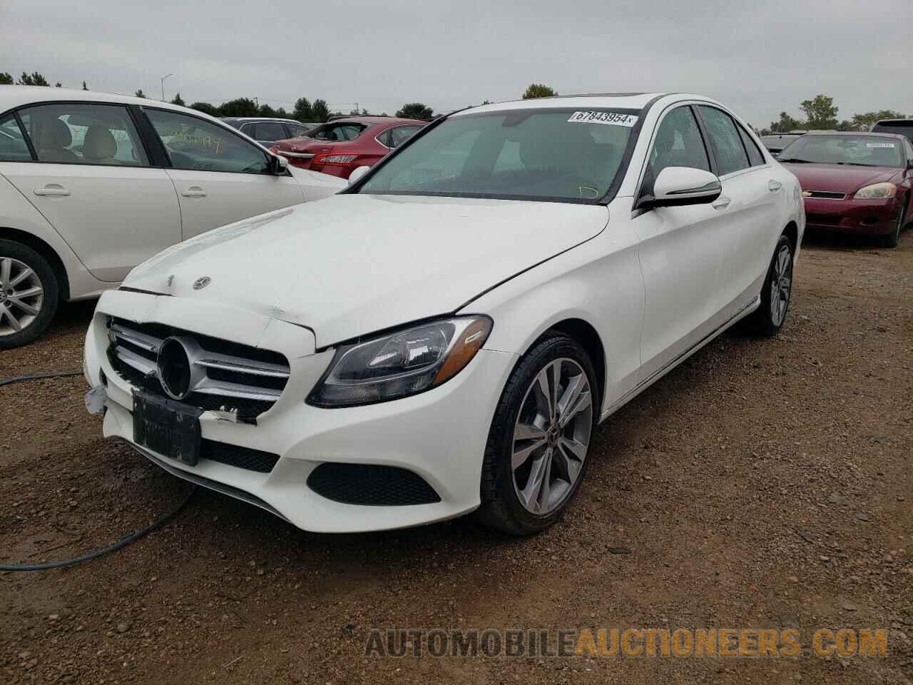 55SWF4KB5JU269949 MERCEDES-BENZ C-CLASS 2018