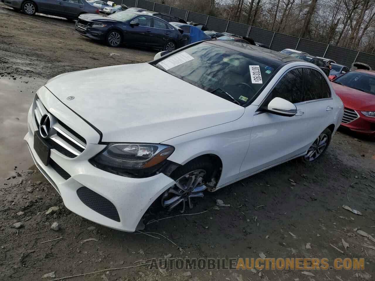 55SWF4KB5JU271992 MERCEDES-BENZ C-CLASS 2018