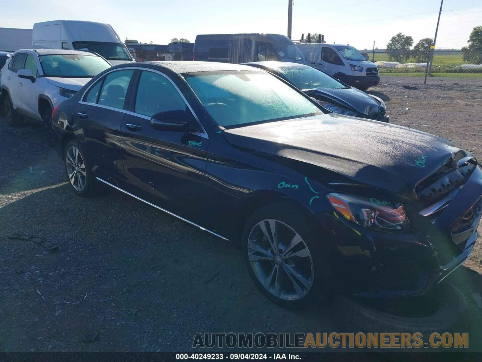 55SWF4KB5JU275668 MERCEDES-BENZ C 2018