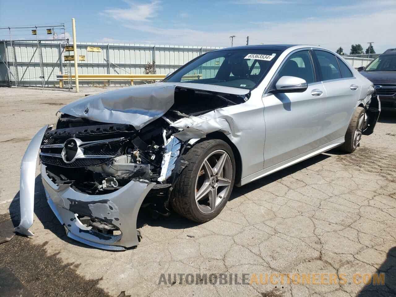 55SWF4KB5JU277646 MERCEDES-BENZ C-CLASS 2018