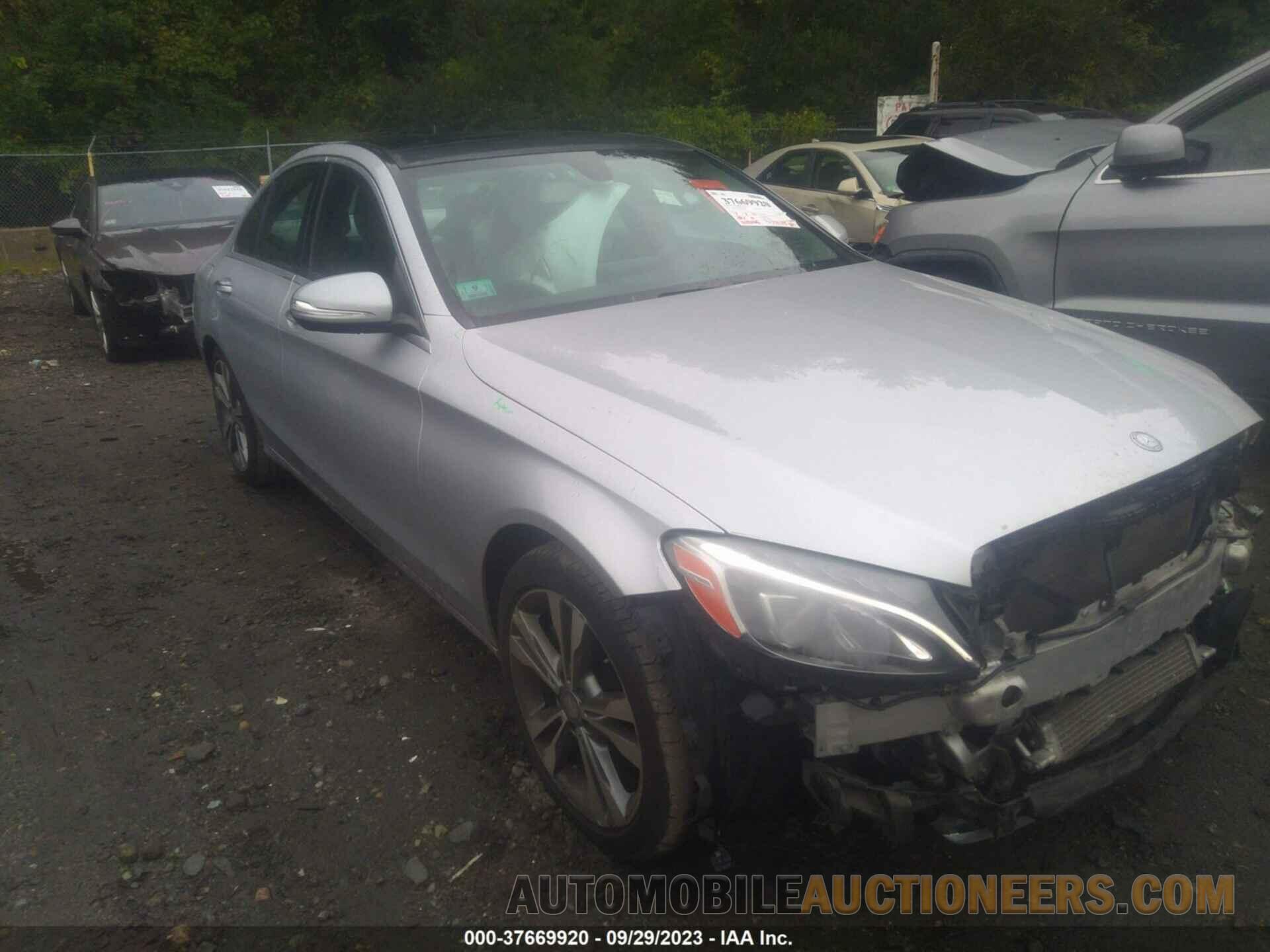 55SWF4KB6FU000558 MERCEDES-BENZ C-CLASS 2015