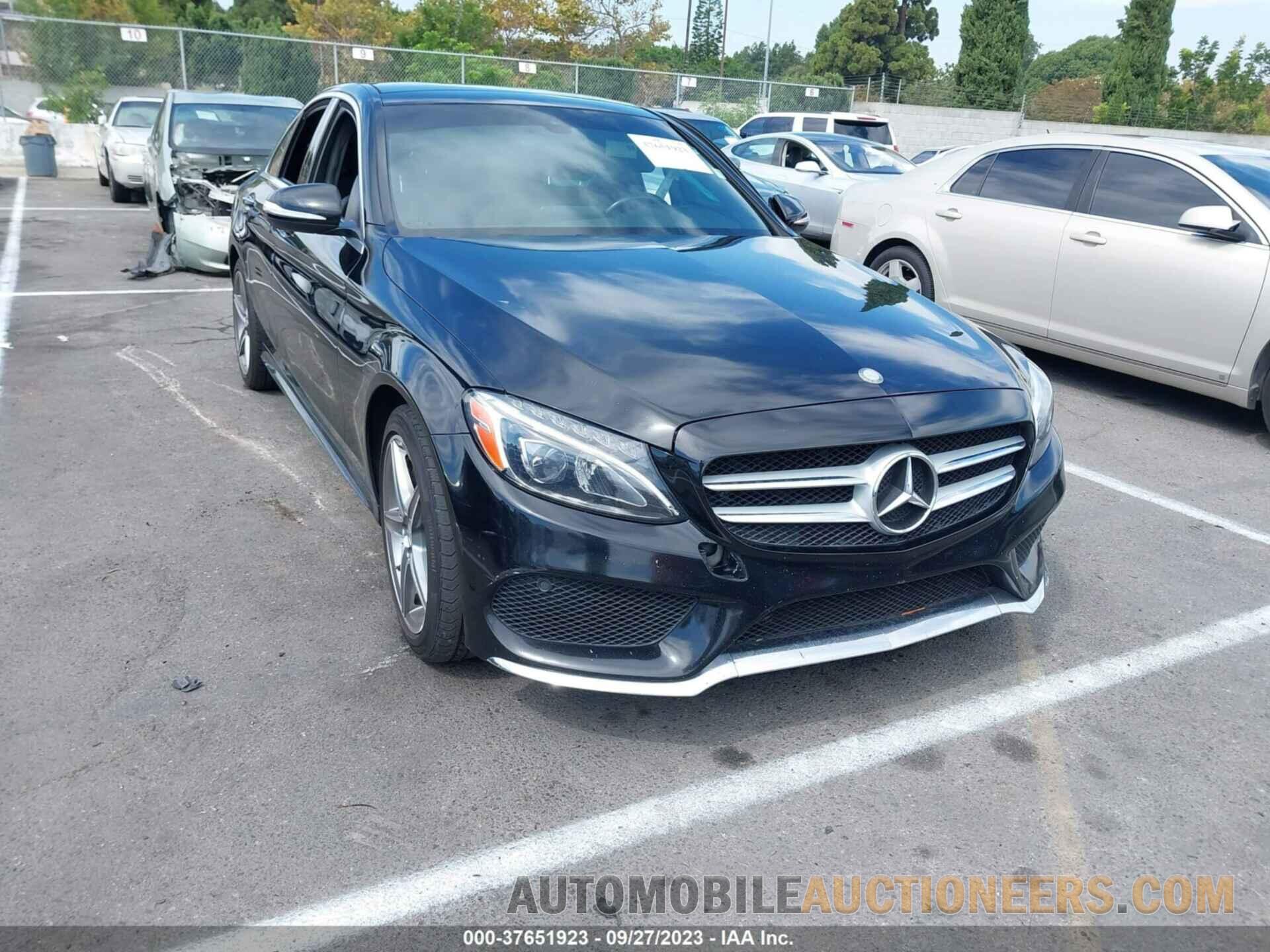 55SWF4KB6FU001371 MERCEDES-BENZ C 300 2015