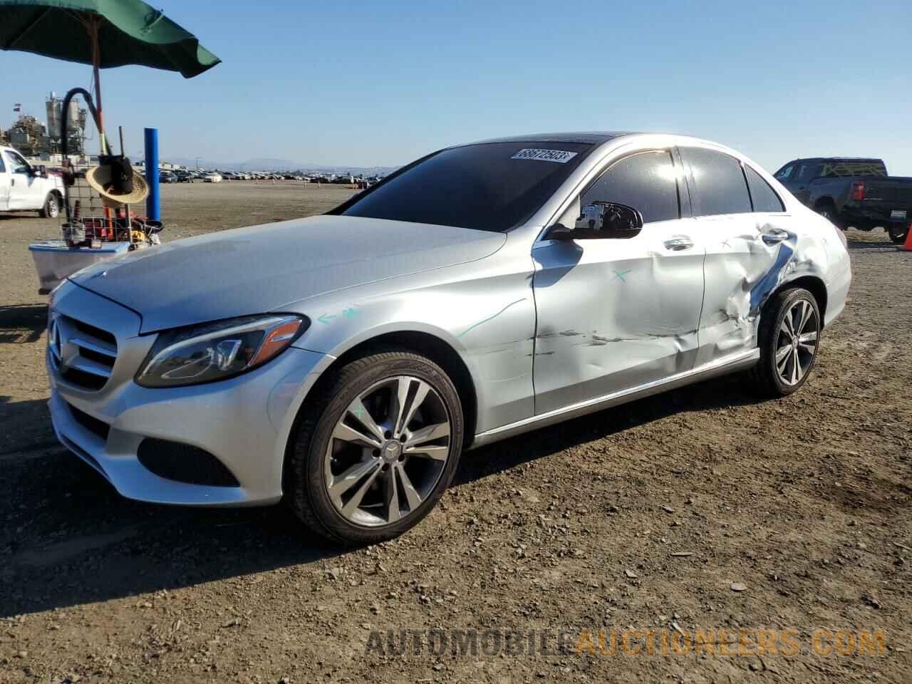 55SWF4KB6FU002195 MERCEDES-BENZ C-CLASS 2015