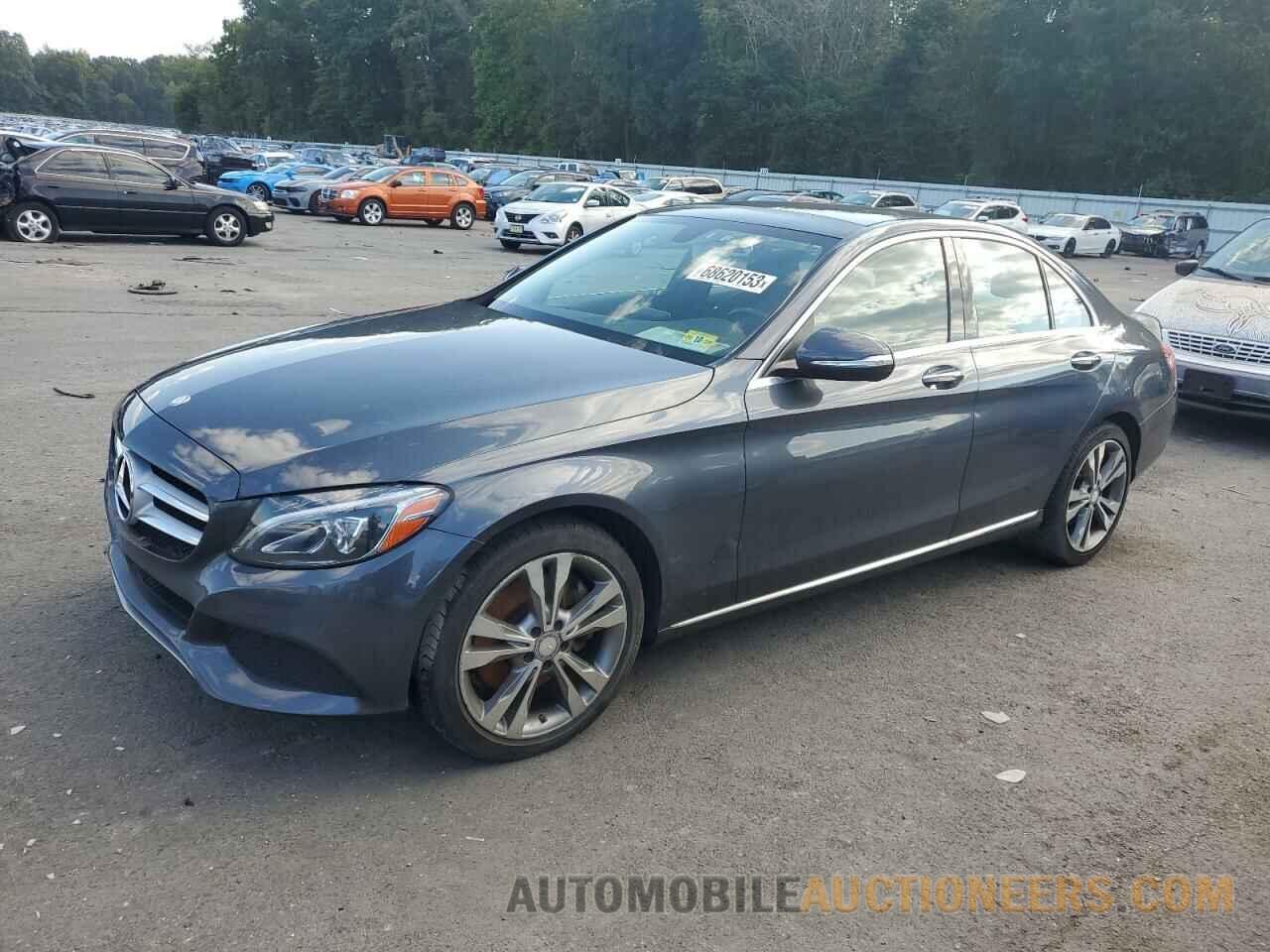 55SWF4KB6FU002519 MERCEDES-BENZ C-CLASS 2015