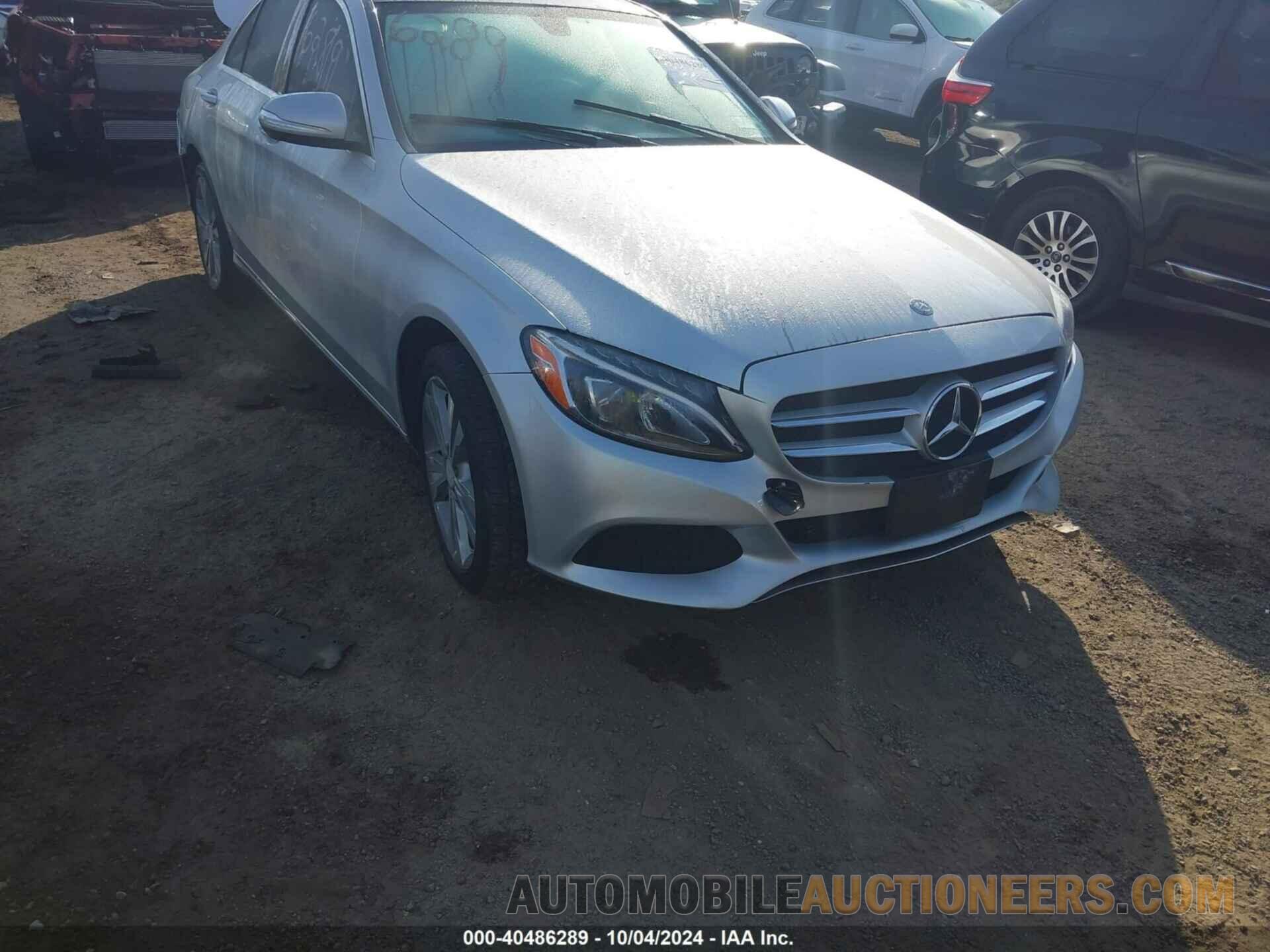 55SWF4KB6FU003007 MERCEDES-BENZ C 2015