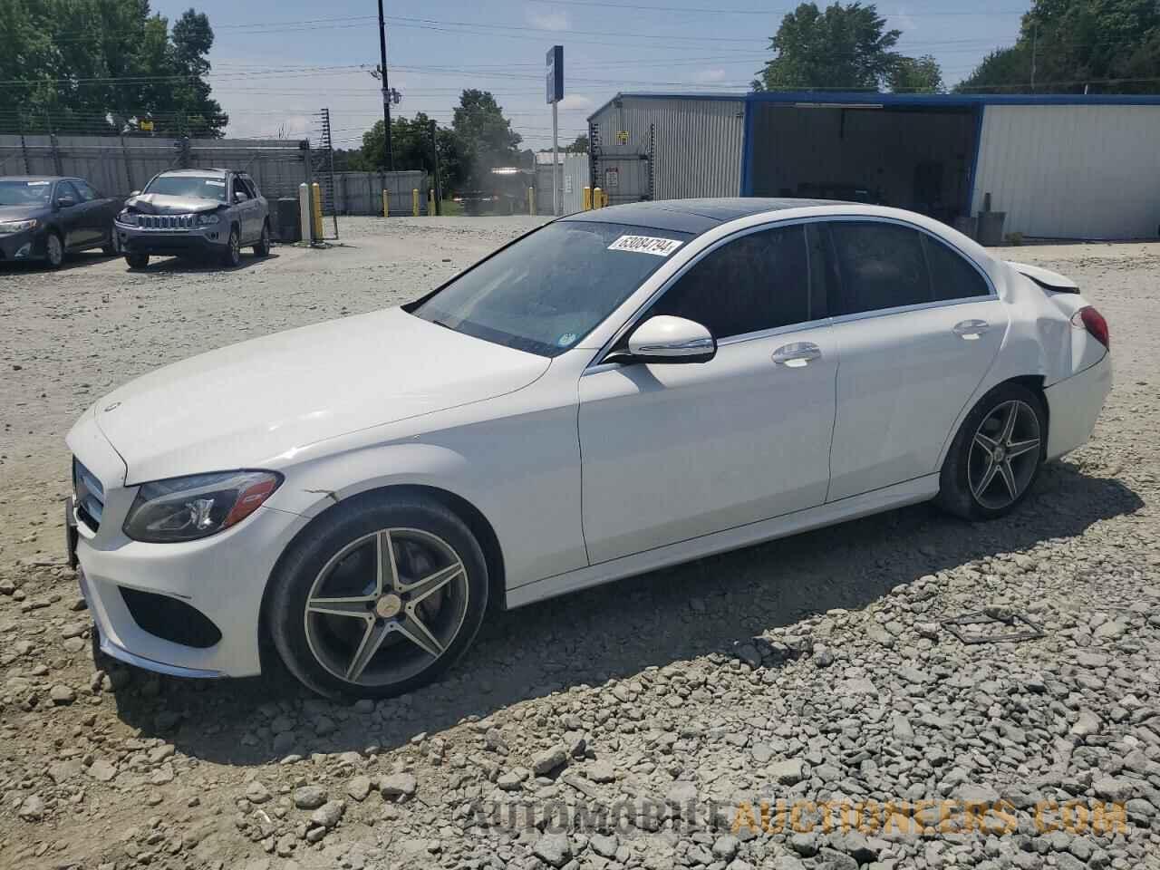 55SWF4KB6FU003184 MERCEDES-BENZ C-CLASS 2015