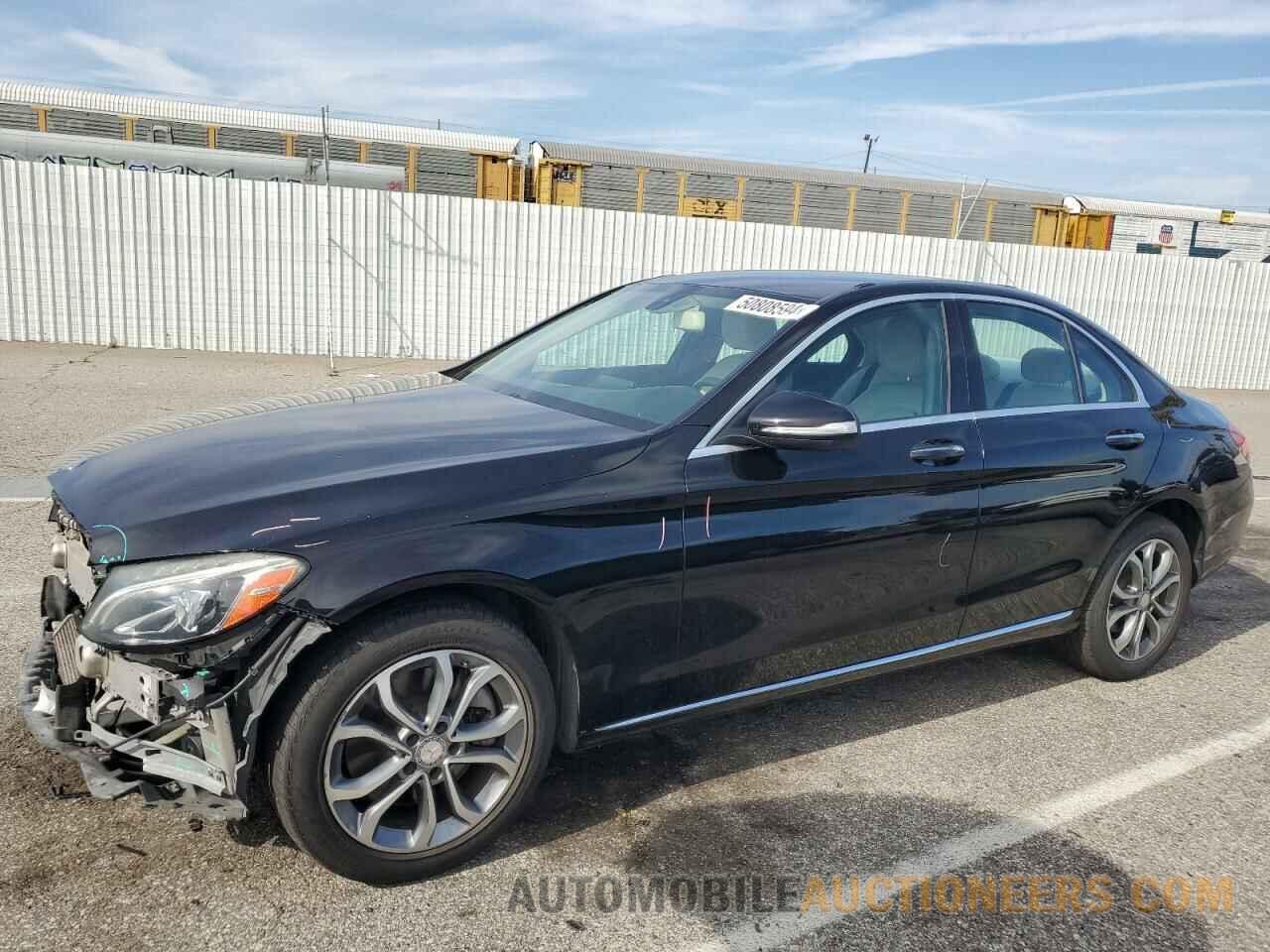 55SWF4KB6FU003699 MERCEDES-BENZ C-CLASS 2015