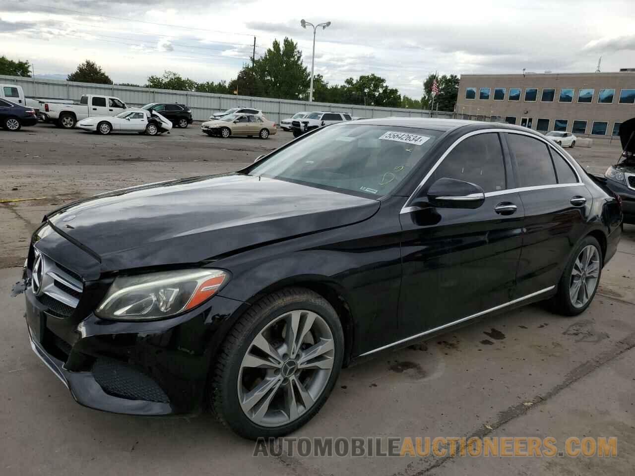 55SWF4KB6FU004321 MERCEDES-BENZ C-CLASS 2015