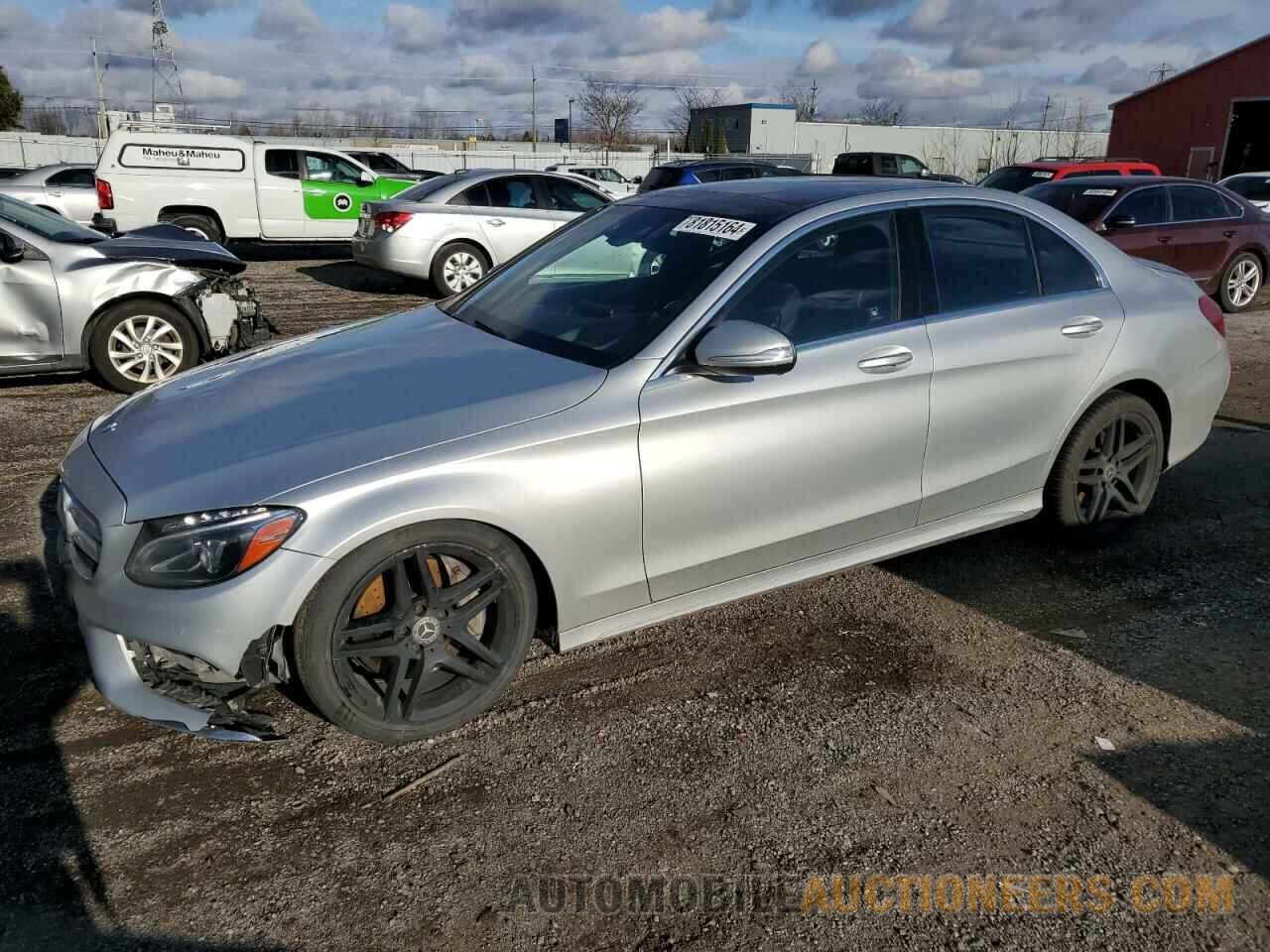 55SWF4KB6FU004772 MERCEDES-BENZ C-CLASS 2015