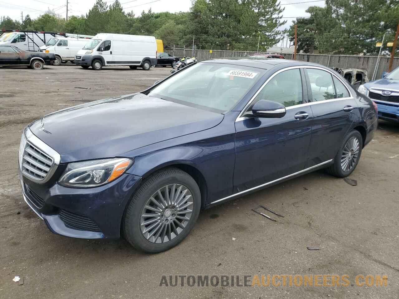 55SWF4KB6FU006943 MERCEDES-BENZ C-CLASS 2015