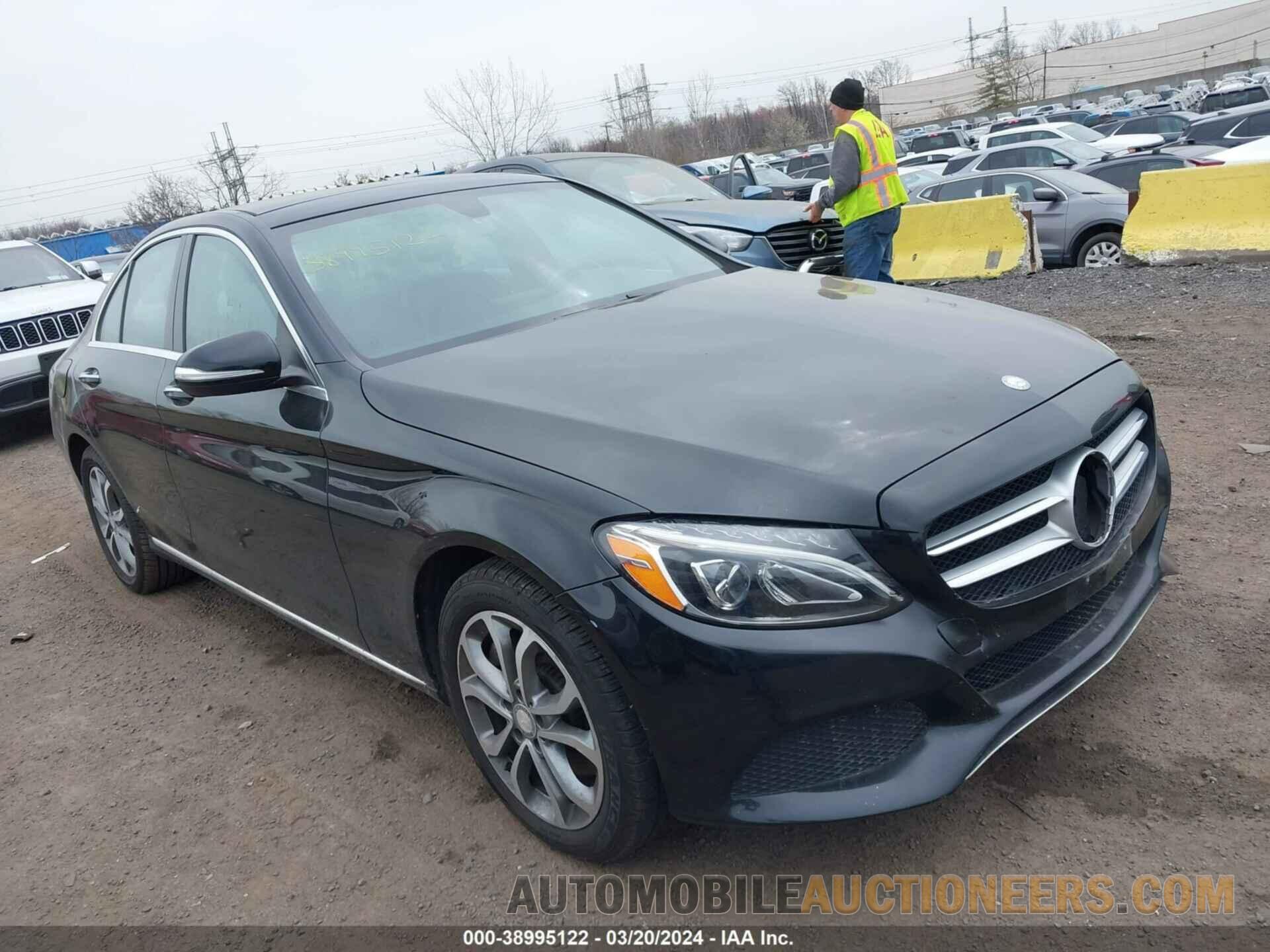 55SWF4KB6FU007638 MERCEDES-BENZ C 300 2015