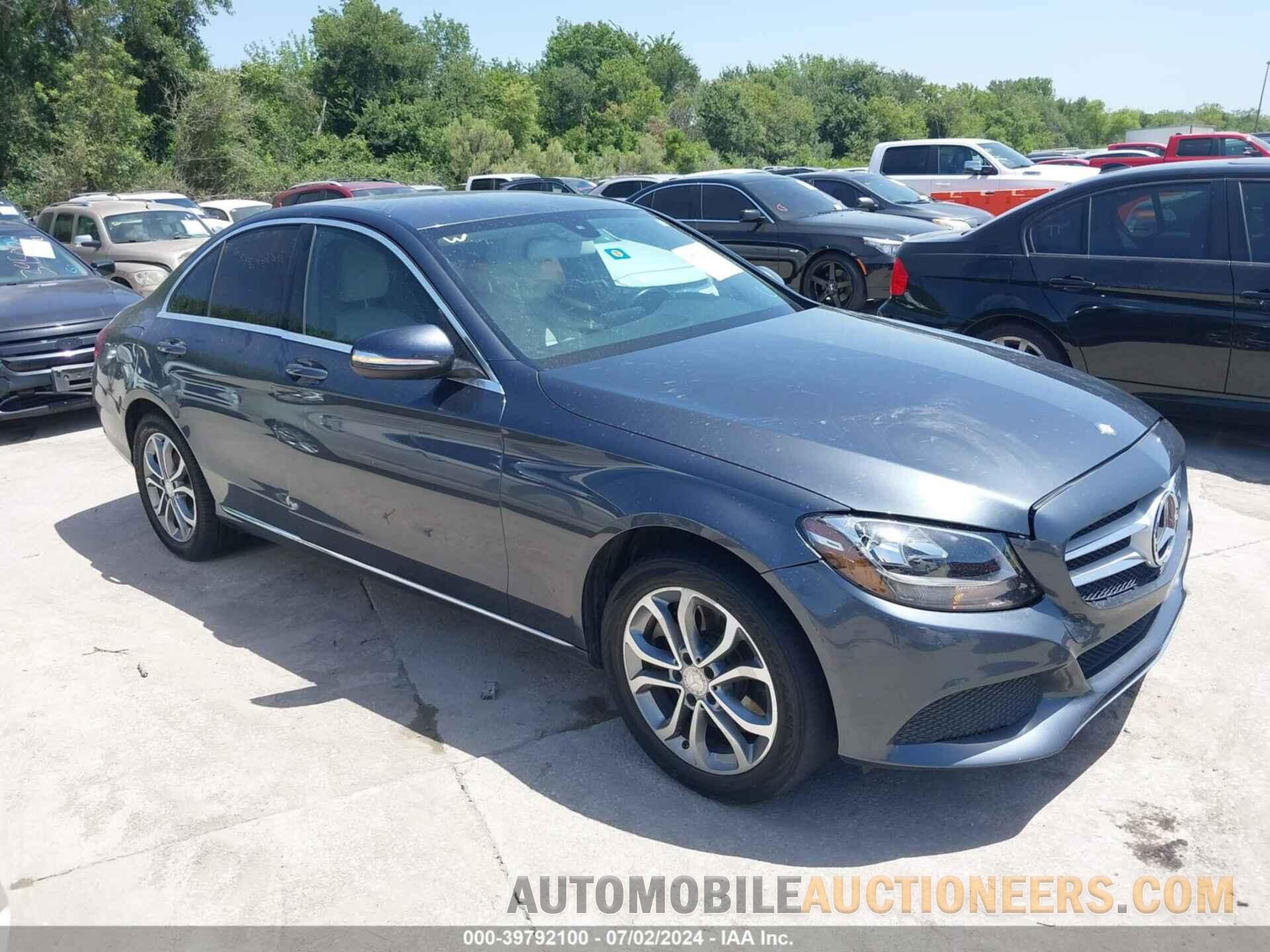 55SWF4KB6FU007736 MERCEDES-BENZ C 300 2015