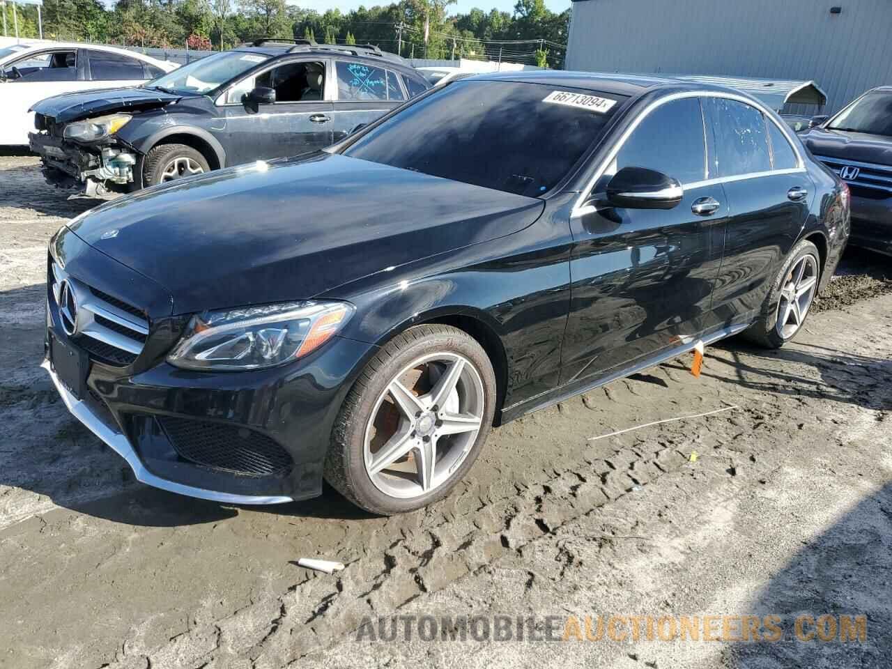 55SWF4KB6FU008806 MERCEDES-BENZ C-CLASS 2015