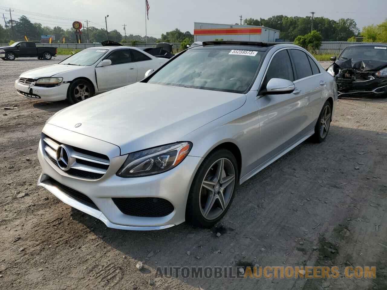 55SWF4KB6FU009471 MERCEDES-BENZ C-CLASS 2015