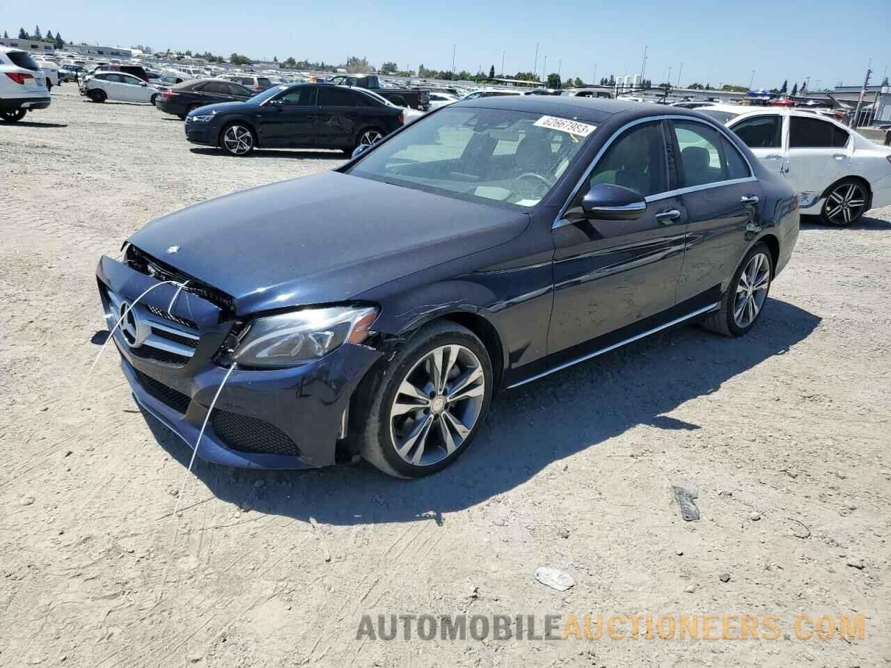 55SWF4KB6FU009762 MERCEDES-BENZ C-CLASS 2015