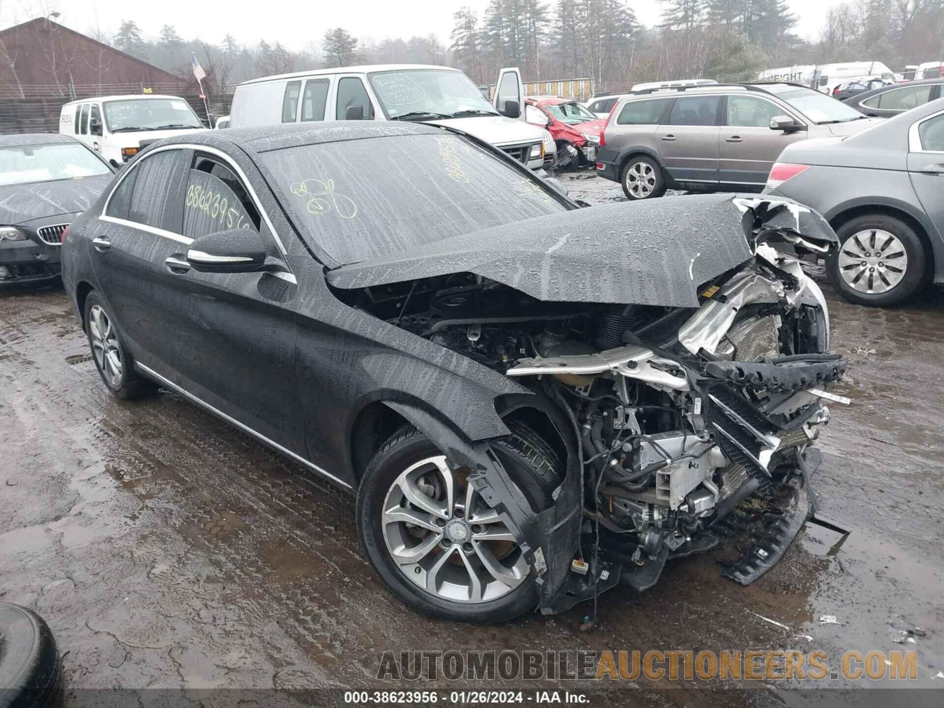 55SWF4KB6FU011043 MERCEDES-BENZ C 300 2015