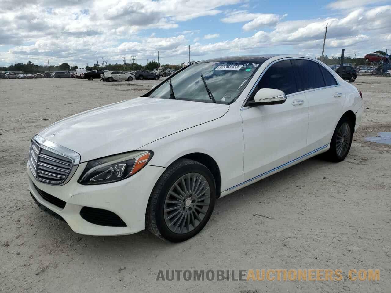 55SWF4KB6FU011253 MERCEDES-BENZ C-CLASS 2015