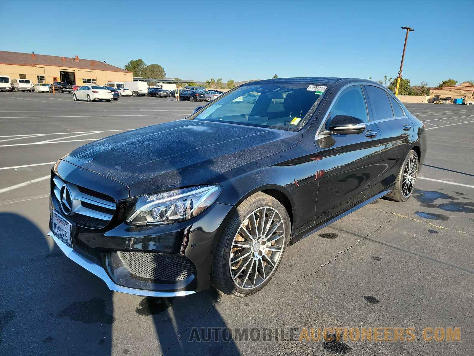 55SWF4KB6FU011365 Mercedes-Benz C-Class 2015