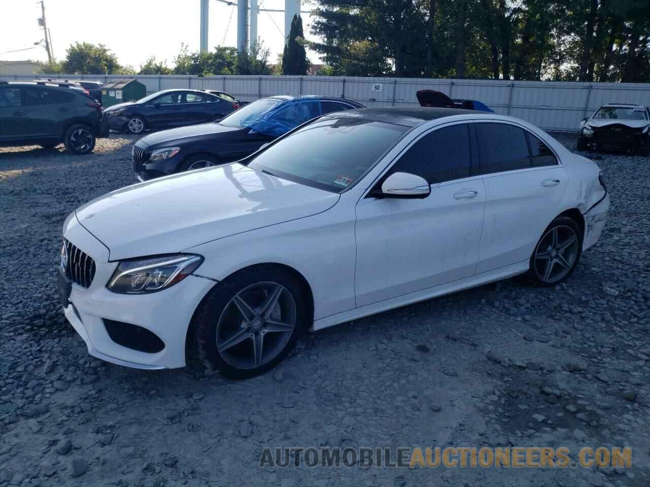 55SWF4KB6FU013813 MERCEDES-BENZ C-CLASS 2015