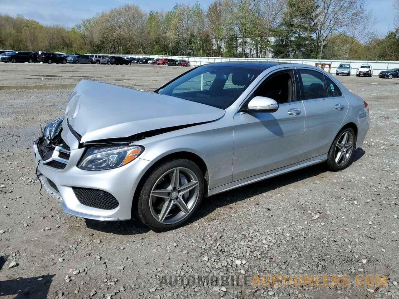 55SWF4KB6FU013987 MERCEDES-BENZ C-CLASS 2015