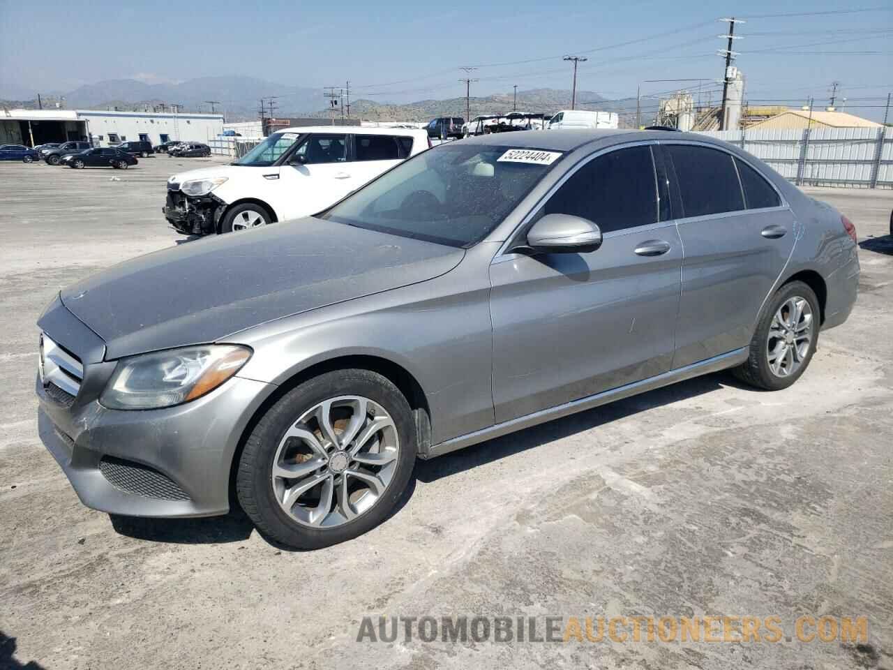 55SWF4KB6FU014511 MERCEDES-BENZ C-CLASS 2015