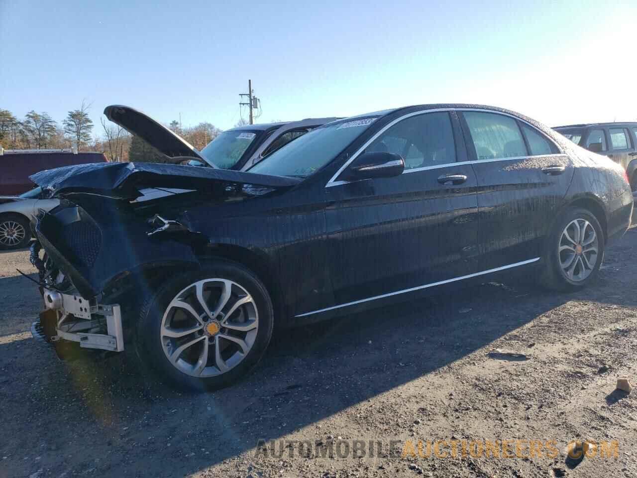 55SWF4KB6FU014640 MERCEDES-BENZ C-CLASS 2015