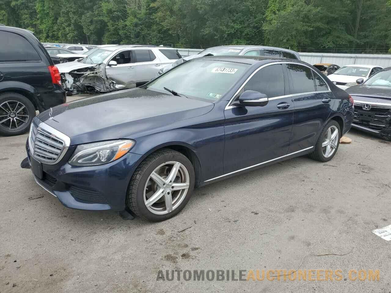 55SWF4KB6FU015514 MERCEDES-BENZ C-CLASS 2015