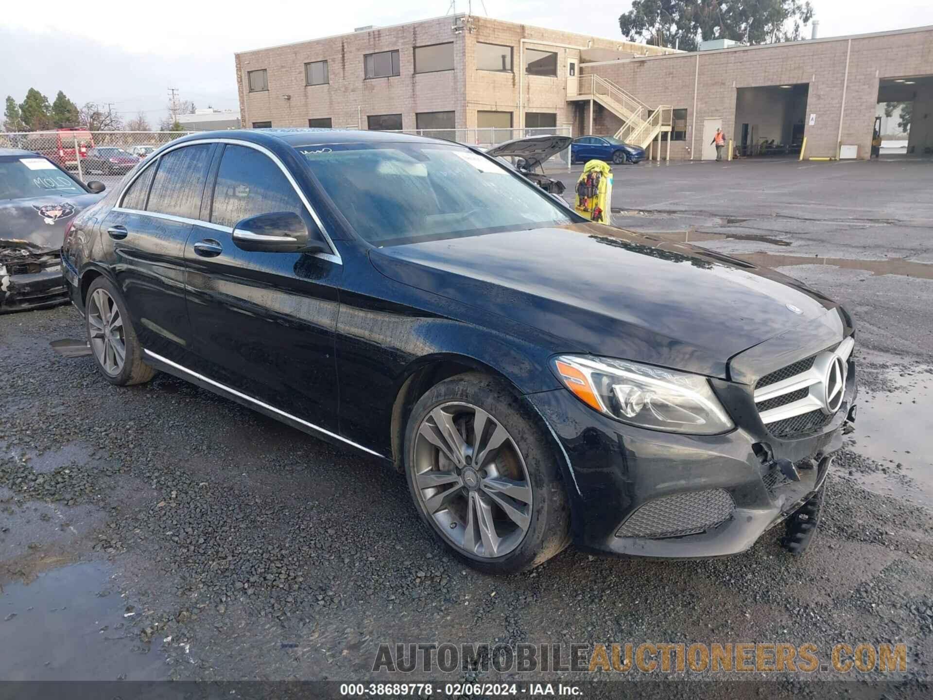 55SWF4KB6FU015612 MERCEDES-BENZ C 300 2015