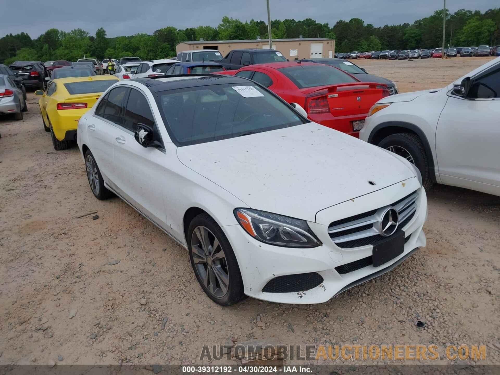 55SWF4KB6FU016064 MERCEDES-BENZ C 300 2015