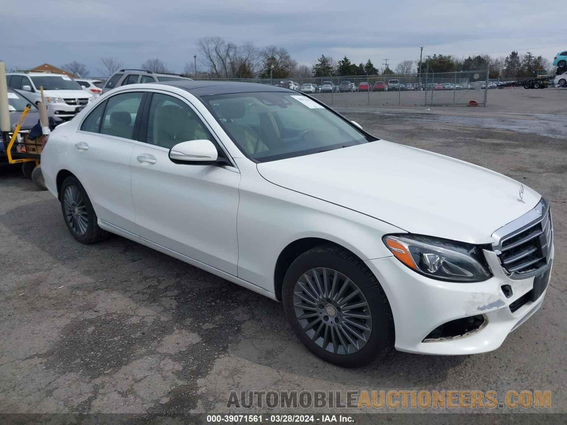 55SWF4KB6FU016324 MERCEDES-BENZ C 300 2015