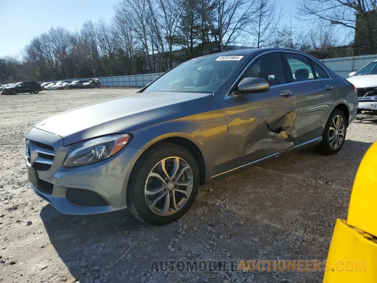 55SWF4KB6FU016422 MERCEDES-BENZ C-CLASS 2015