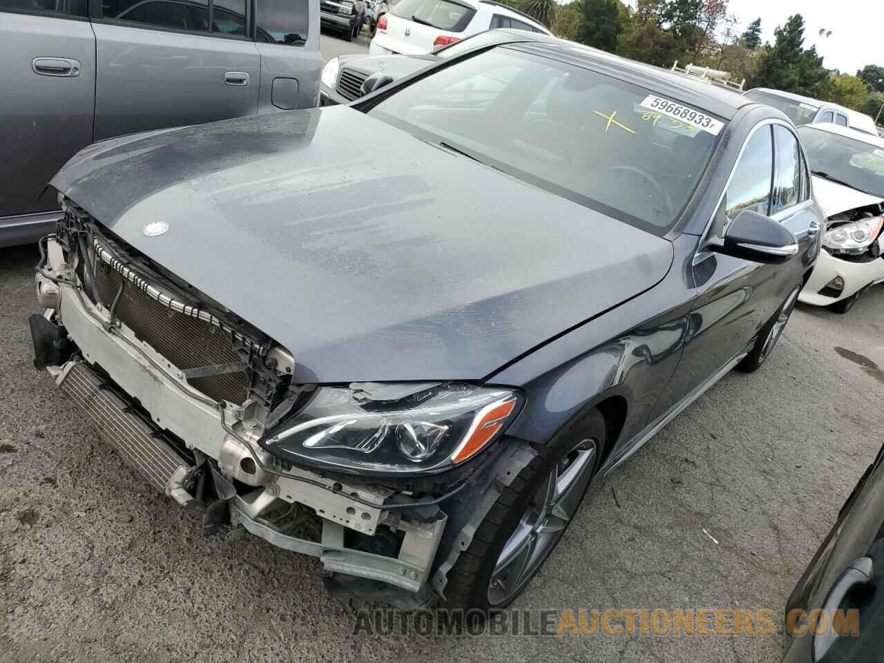 55SWF4KB6FU017294 MERCEDES-BENZ C-CLASS 2015