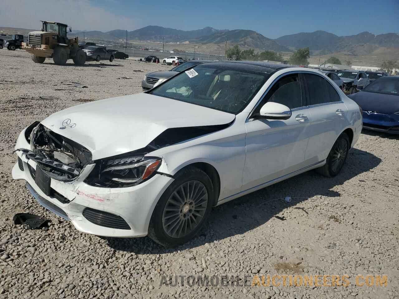 55SWF4KB6FU017635 MERCEDES-BENZ C-CLASS 2015