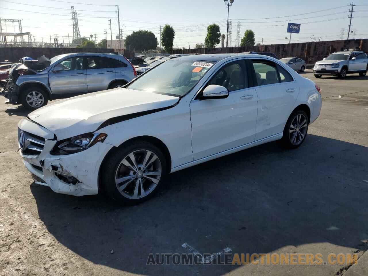 55SWF4KB6FU017781 MERCEDES-BENZ C-CLASS 2015