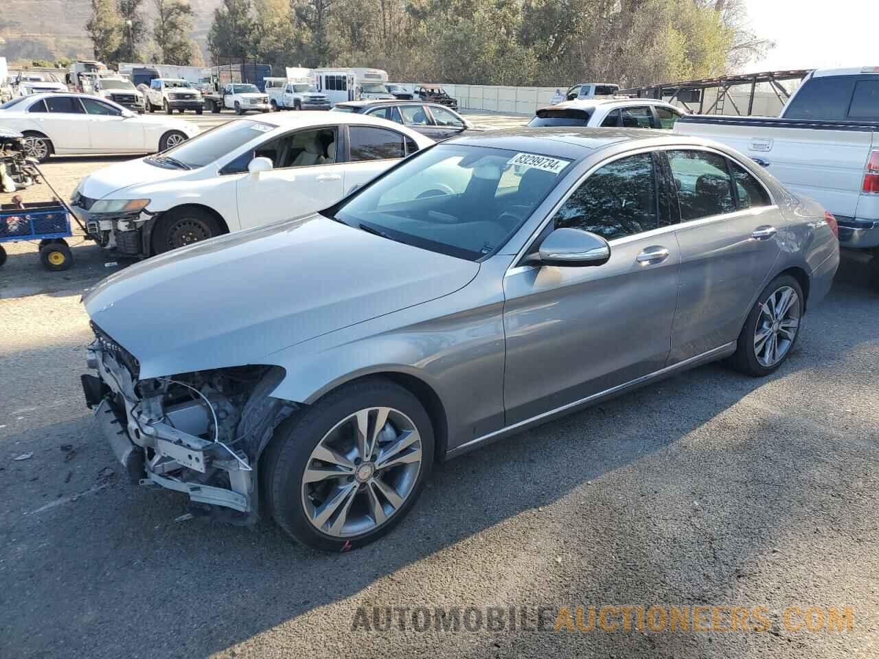 55SWF4KB6FU017893 MERCEDES-BENZ C-CLASS 2015