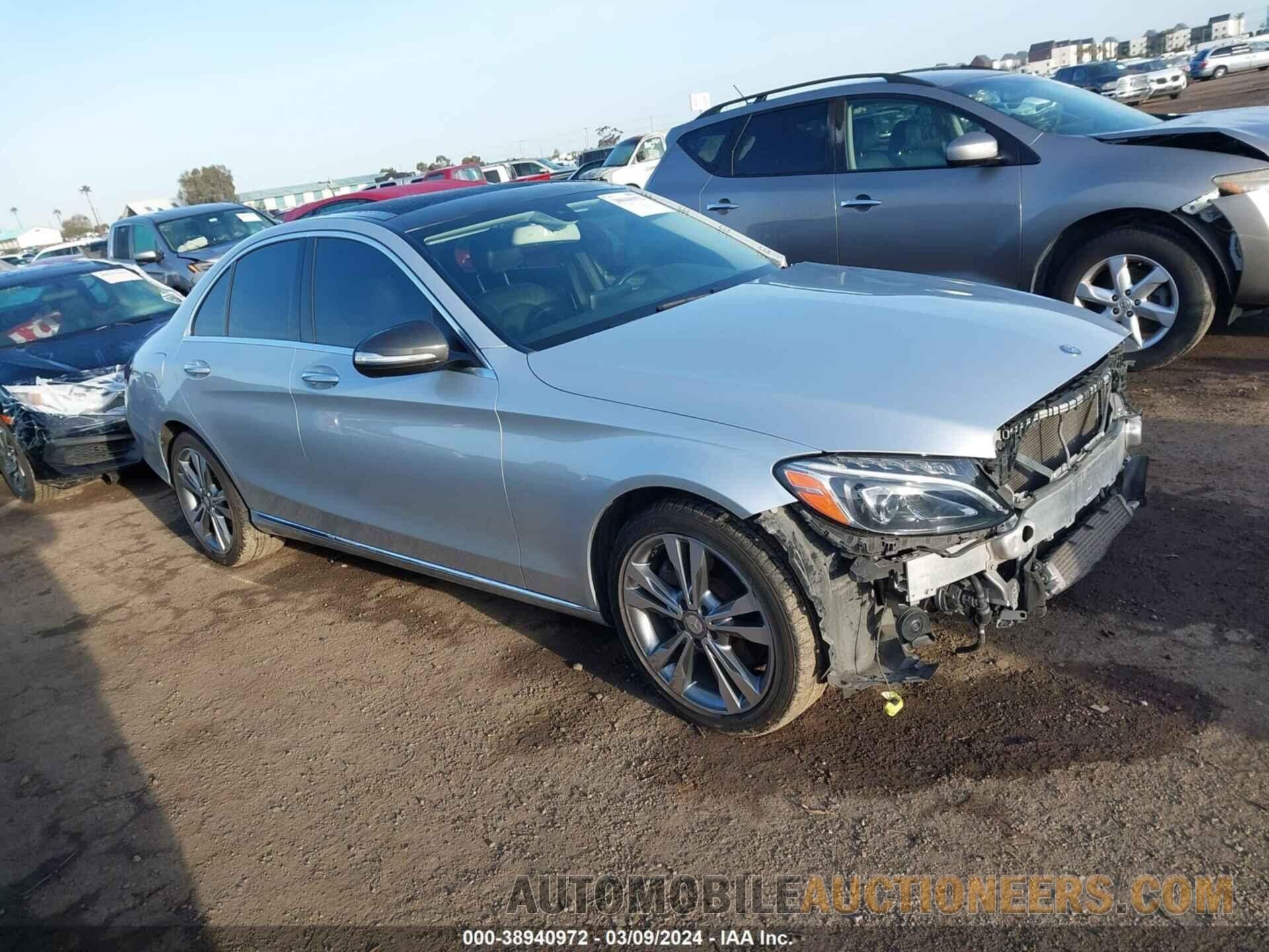 55SWF4KB6FU018221 MERCEDES-BENZ C 300 2015